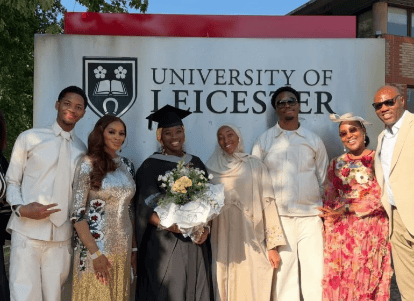 Okoya’s Youngest Daughter Graduates From UK Varsity