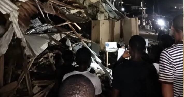 Anambra Student Hostel Collapses, Trapping Occupants