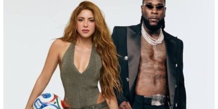 Burna Boy, Shakira’s ‘Dai Dai’ Overtakes ‘Waka Waka’ To Set New World Cup Record