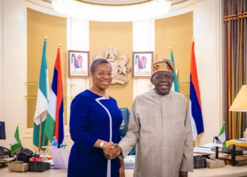 NBA President-Elect Badejo-Okusanya Visits Tinubu Ahead Of Inauguration