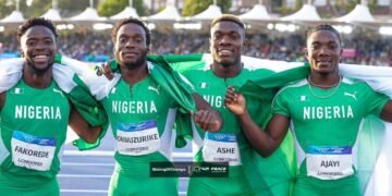 CWG: Nigeria Clinches Men’s 4x100m Silver As Usoro Shines In Women’s Long Jump