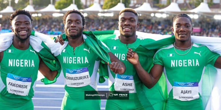 CWG: Nigeria Clinches Men’s 4x100m Silver As Usoro Shines In Women’s Long Jump