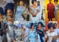 Lateef Adedimeji, Mo Bimpe Host Thanksgiving For Triplet Sons