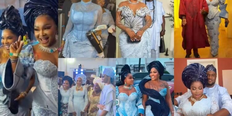 Lateef Adedimeji, Mo Bimpe Host Thanksgiving For Triplet Sons