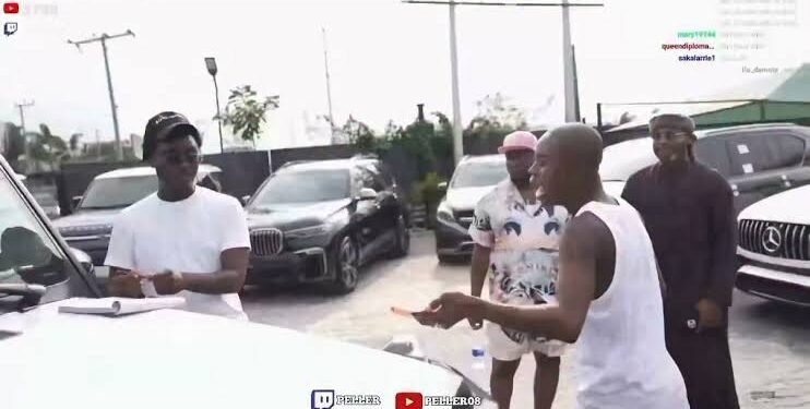 Peller Gets ₦300m G-Wagon Gift From Investor Mansa