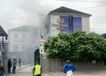Fire Razes Lagos Hotel
