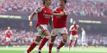 Arsenal Cruise Past Man City 3-0 To Win 2026 Community Shield