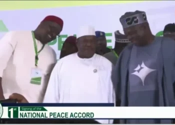 2027: Tinubu, Obi, Sowore, Others Sign National Peace Accord In Abuja