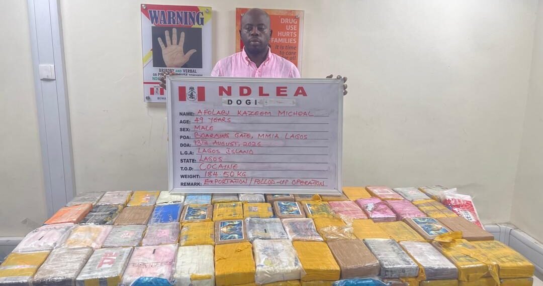 NDLEA Arrests Alleged Cocaine Baron While Fleeing To Paris
