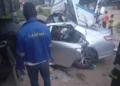 Five Die As Car Crashes Into Truck On Lagos-Badagry Expressway