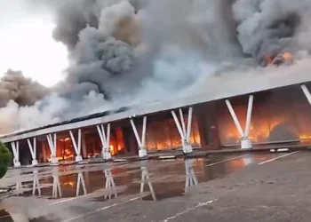 Fire Guts Mall In Calabar