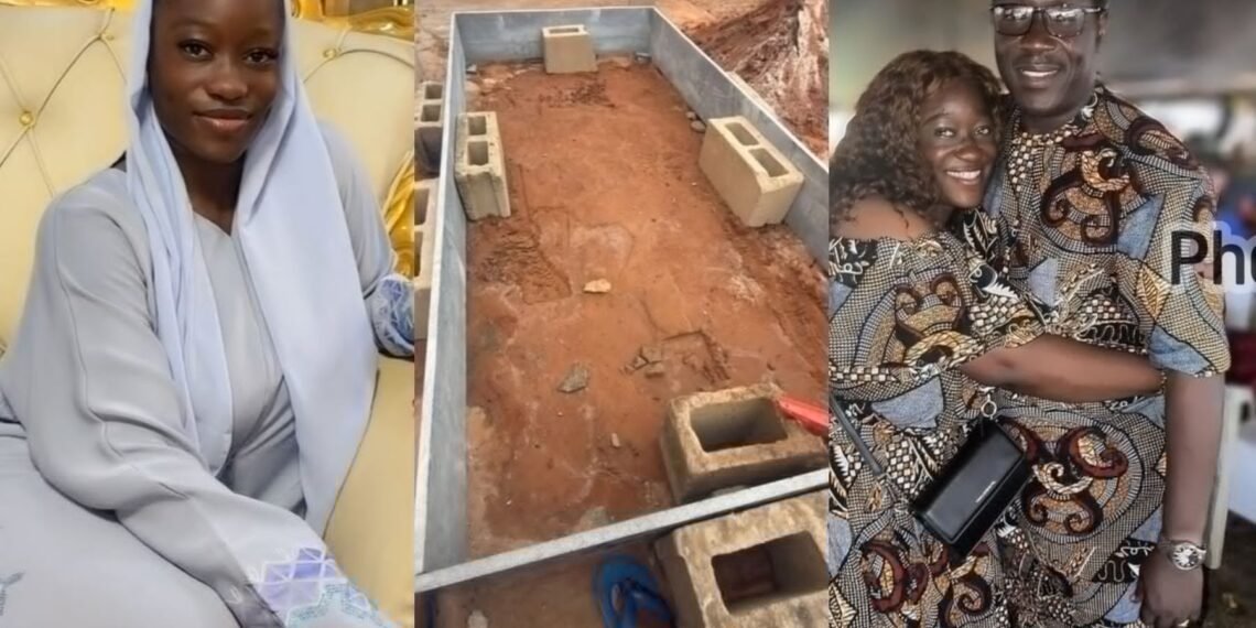 Ogogo’s Daughter Kira Pays Emotional Visit To His Graveside