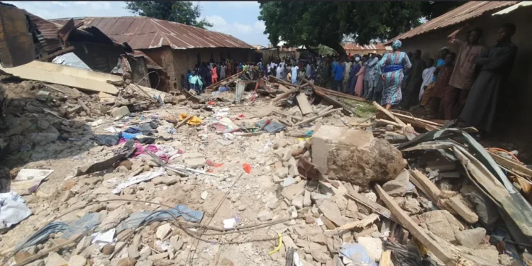 Four Family Members Die As Three-Storey Building Collapses In Kwara