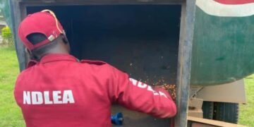 NDLEA Intercepts Fuel Tanker Carrying 2.1 Tonnes Of Cannabis In Ondo