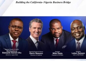 Sanwo-Olu, AFRIMA Founder, Governor of California, Afretrade CEO, Others to Speak at California–Lagos Business Summit