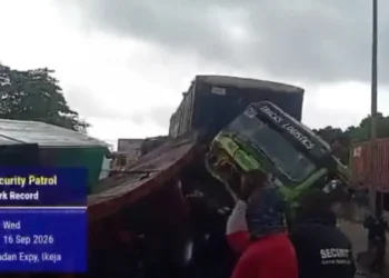 Otedola Crash Worsens Lagos-Ibadan Expressway Traffic Congestion