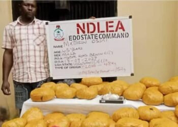 NDLEA Arrests Mechanic Over Alleged Use Of Workshop As Drug Hideout