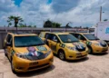 2027: D’Banj Presents Three Sienna Buses To Osun Politician