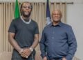 Burna Boy, IGP Disu Explore Ways To Improve Police-Public Relations
