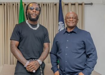 Burna Boy, IGP Disu Explore Ways To Improve Police-Public Relations