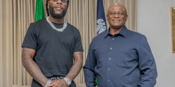 Burna Boy, IGP Disu Explore Ways To Improve Police-Public Relations