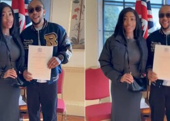 Actor Sunkanmi Omobolanle Celebrates UK Citizenship