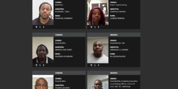 US Releases Names Of 24 Nigerians Arrested Over Alleged Crimes