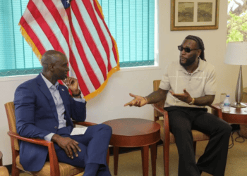 US Consul General Meets Burna Boy to Discuss Nigeria-US Creative Industry Ties